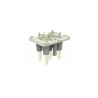 Adaptateur pcb, Raccordement à souder, 16A, Polycarbonate